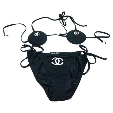 chanel bikini cheap|CHANEL Bikini Swimwear for Women for sale .